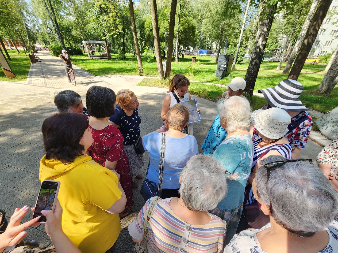 пушкино, центральный парк культуры и отдыха, активное долголетие, Экскурсия ,