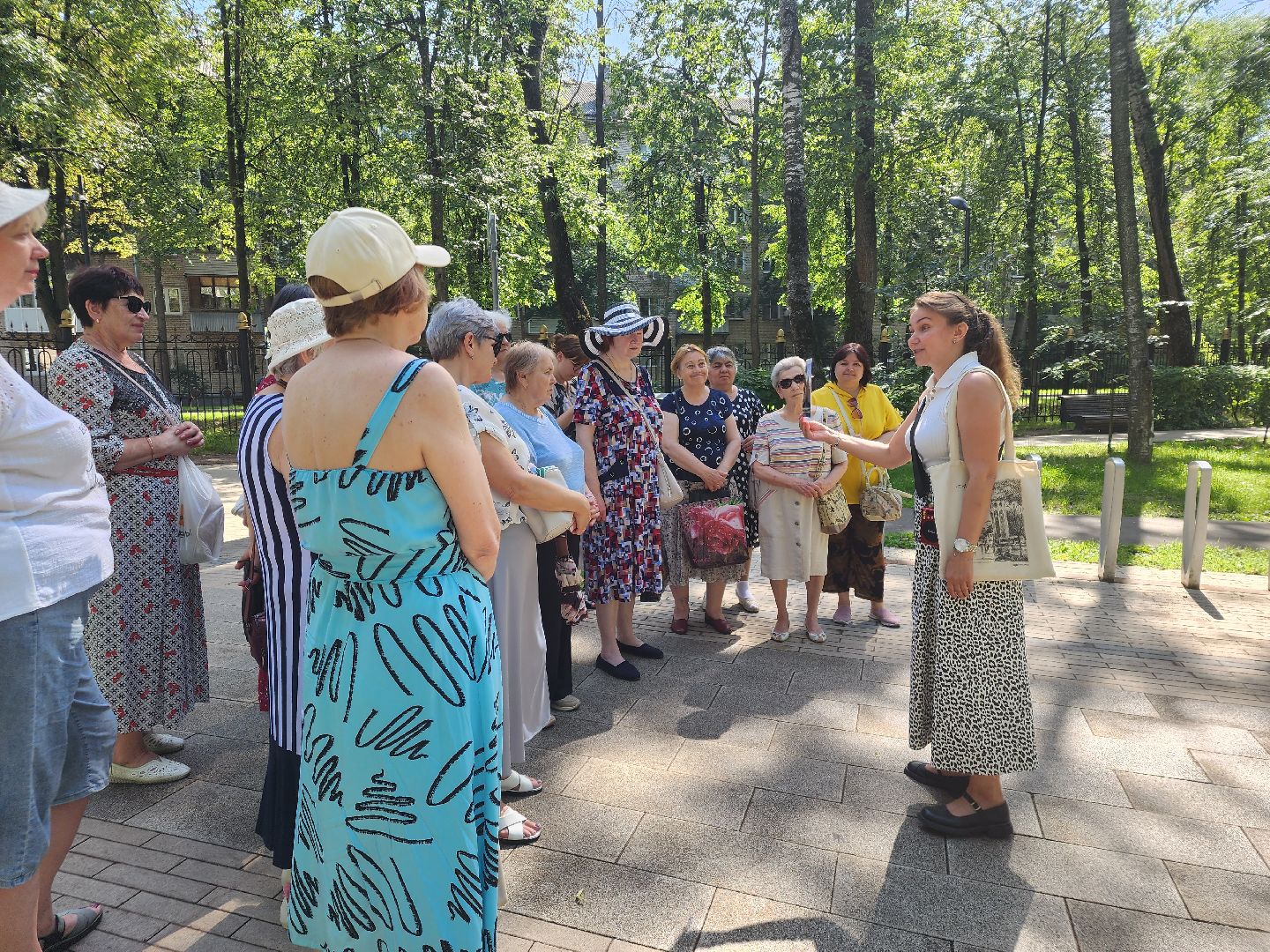 пушкино, центральный парк культуры и отдыха, активное долголетие, Экскурсия ,