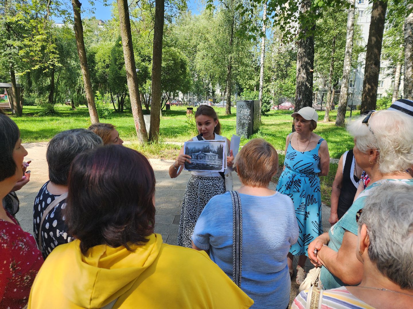 пушкино, центральный парк культуры и отдыха, активное долголетие, Экскурсия ,
