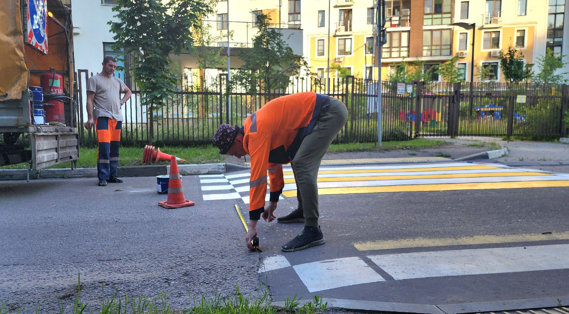 Химки, Дороги , Разметка,