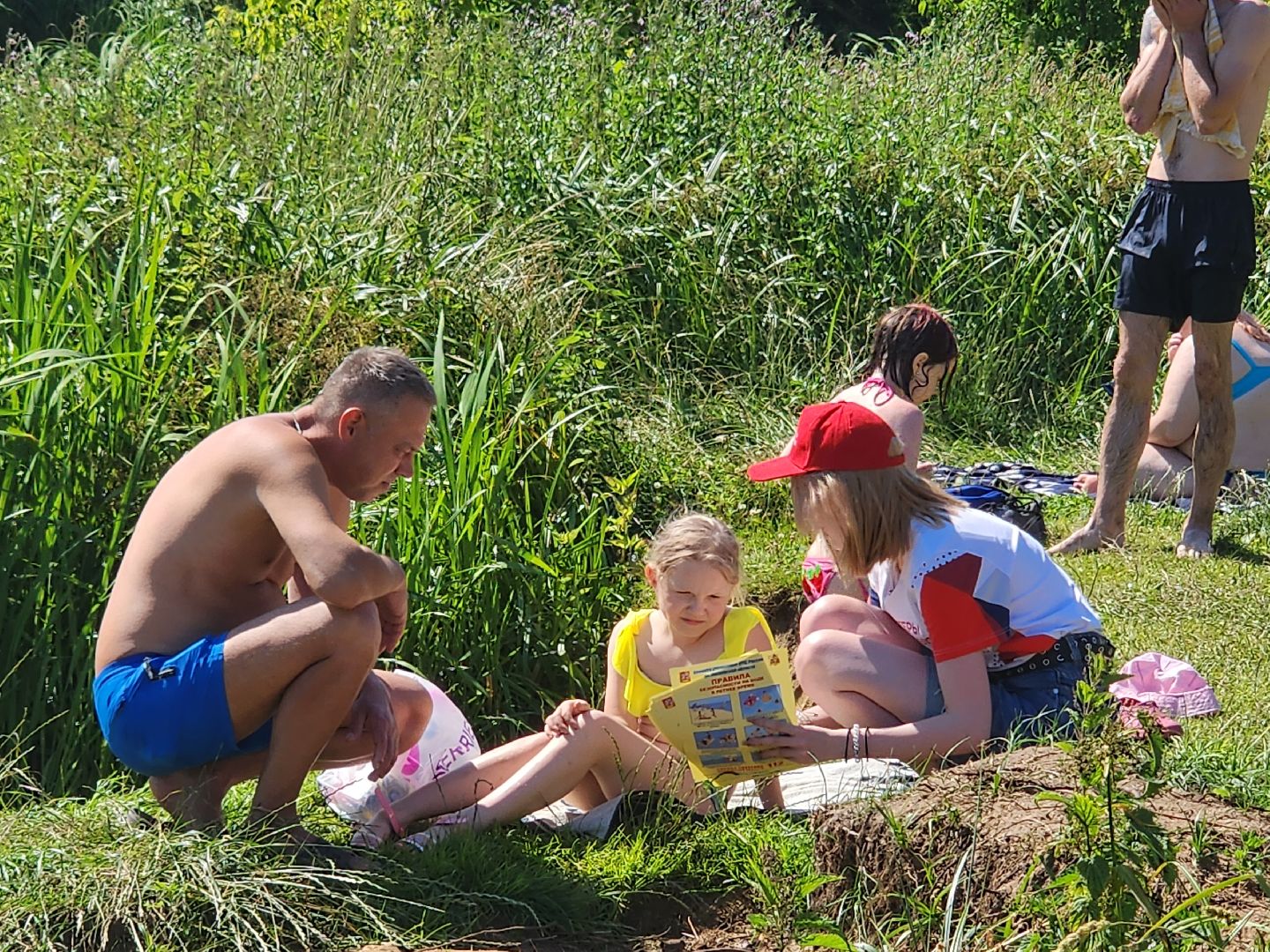 королёв, безопасность на воде, шапкин мост, река клязьма,