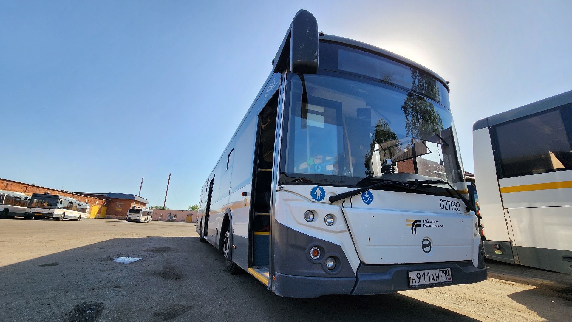 зарайск,  общественный транспорт, жара в подмосковье, транспорт подмосковья, мострансавто,