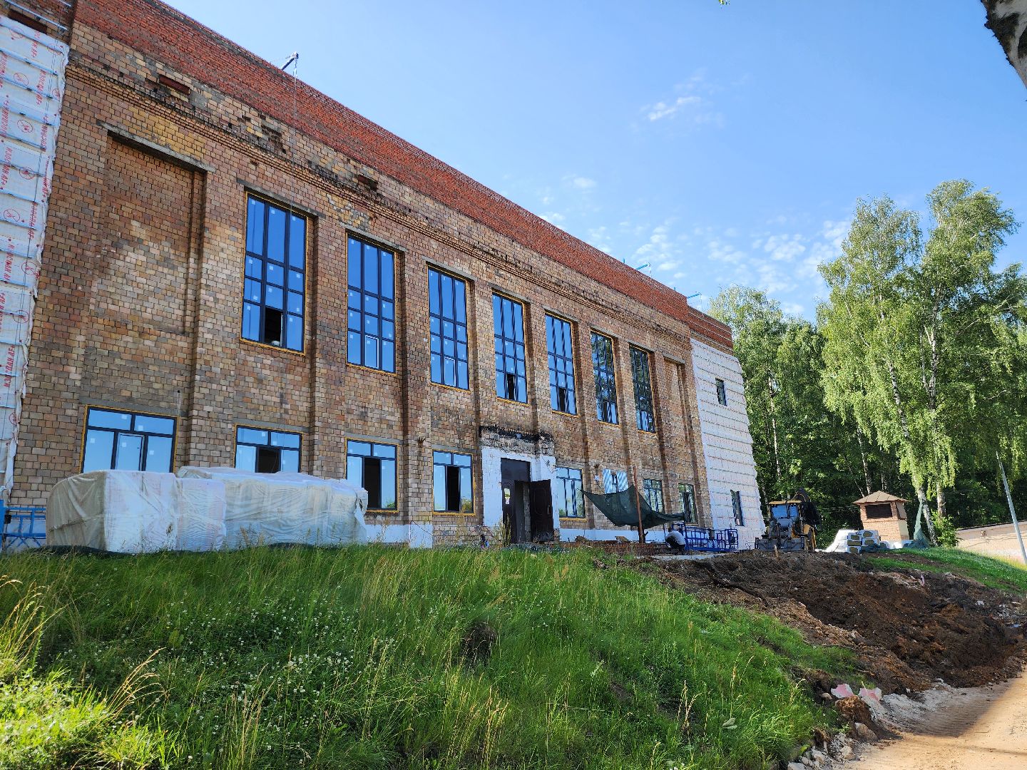 ногинск, ремонт, строительство, центр образования, общество, благоустройство,