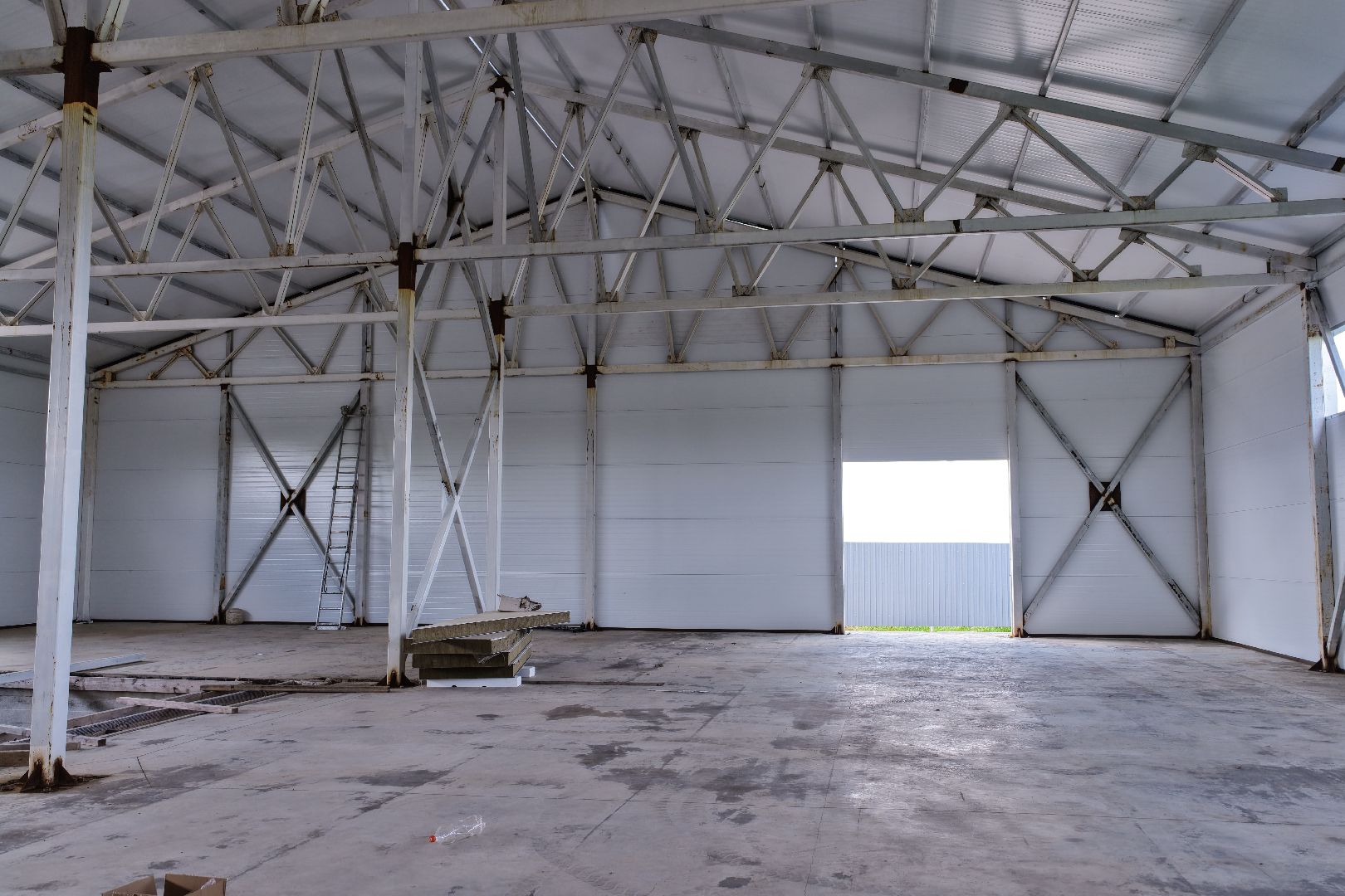 видео с коптера, завод по переработке пластика, завод в рузе,