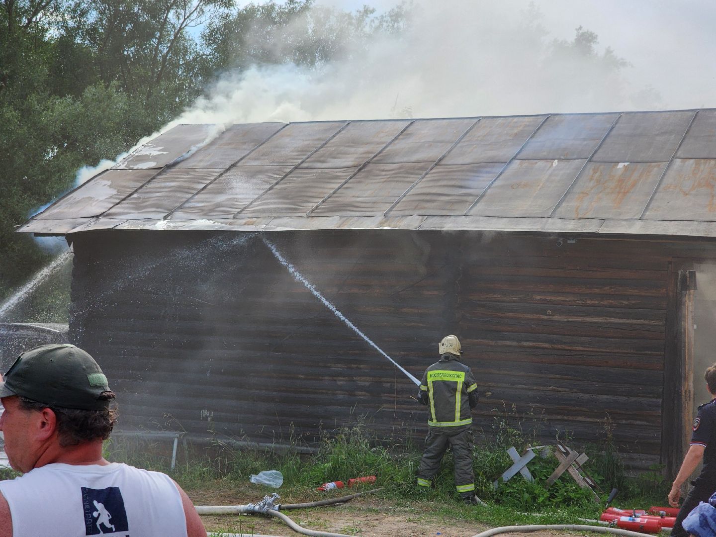 мураново, пожар, музей-усадьба ,