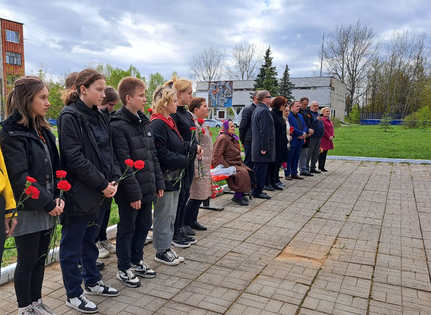 Рузский городской округ, Космодемьянский, памятный знак, герой войны, мемориал, День Победы