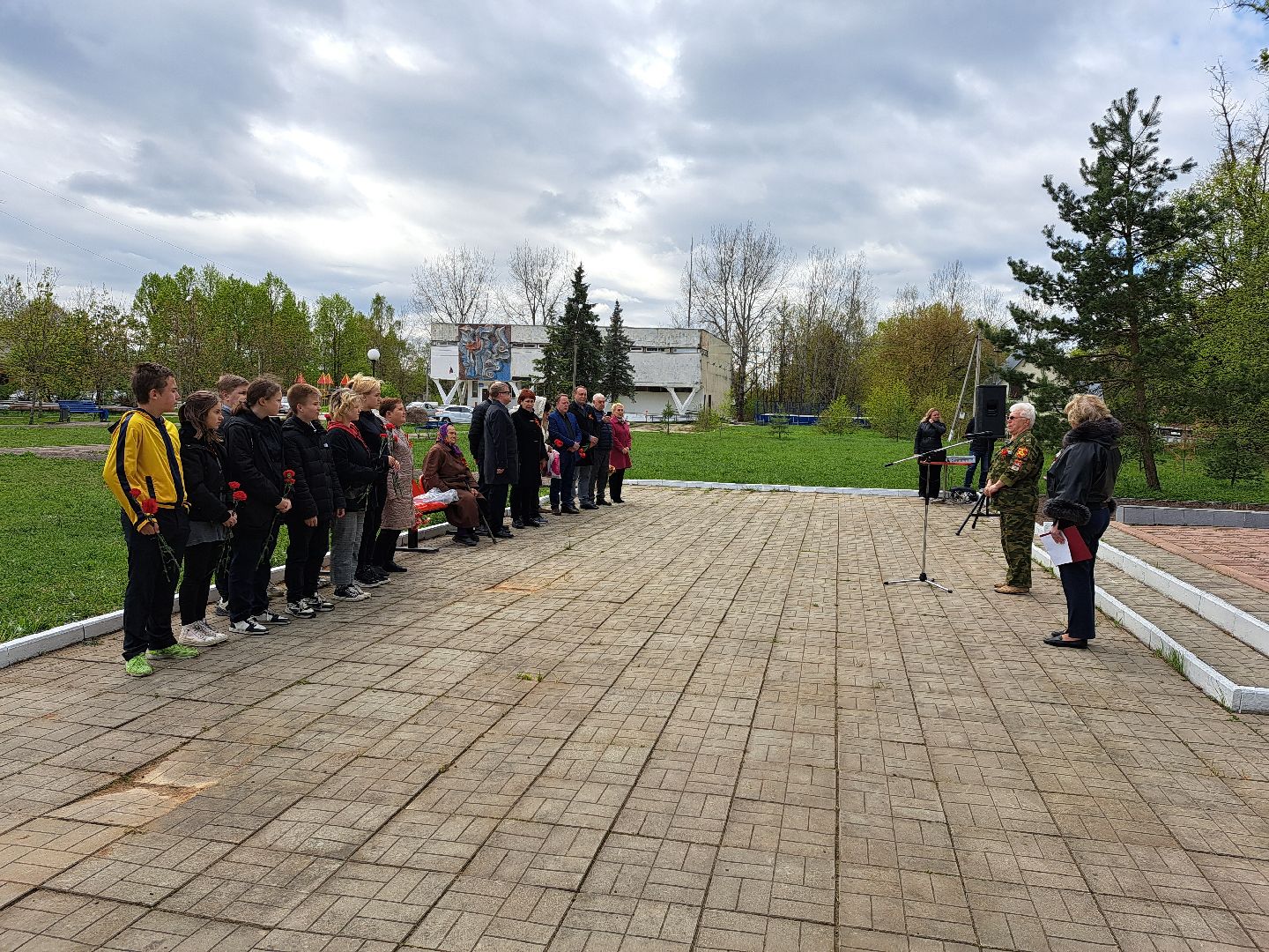 Рузский городской округ, Космодемьянский, памятный знак, герой войны, мемориал, День Победы