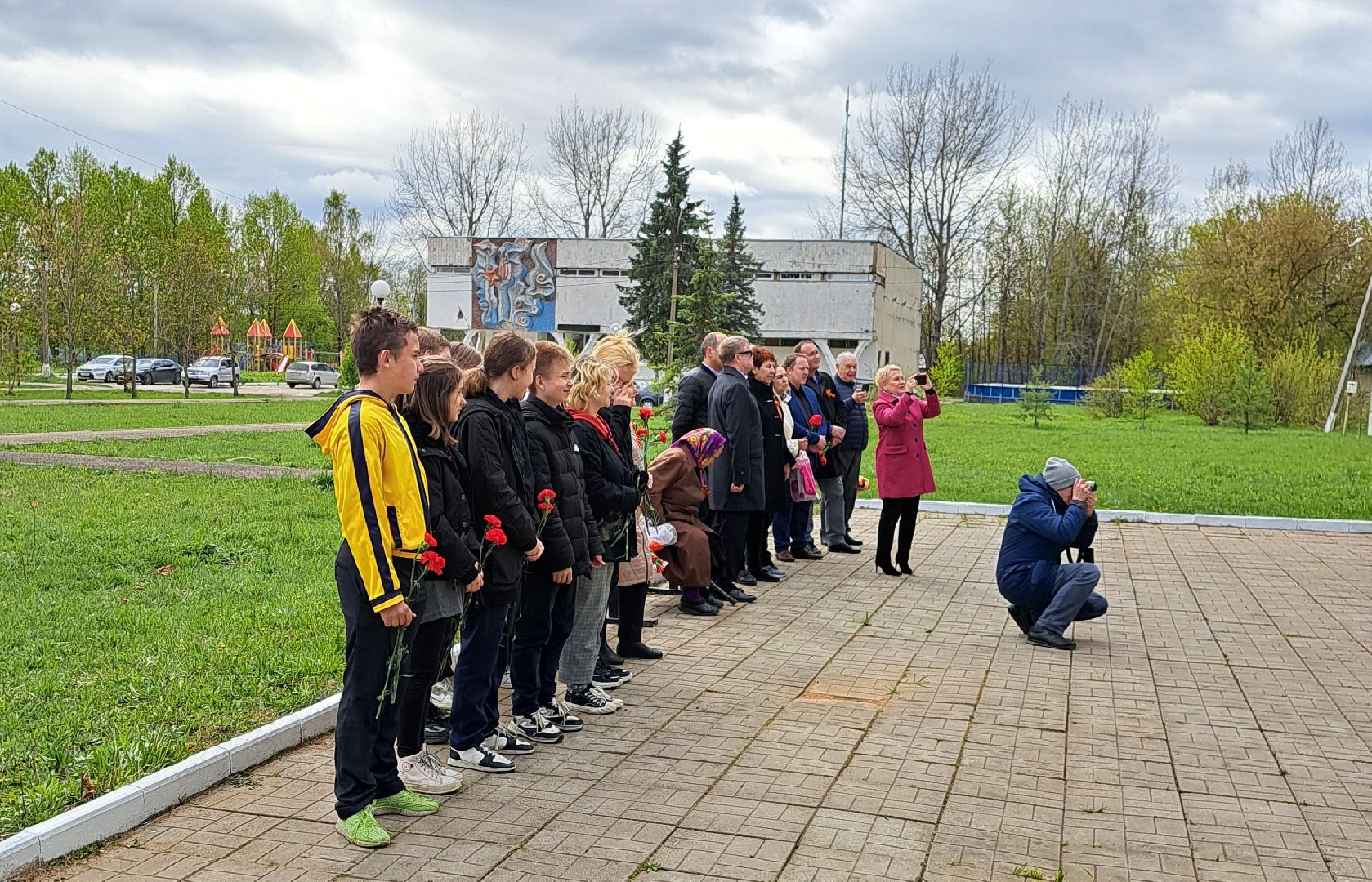 Рузский городской округ, Космодемьянский, памятный знак, герой войны, мемориал, День Победы