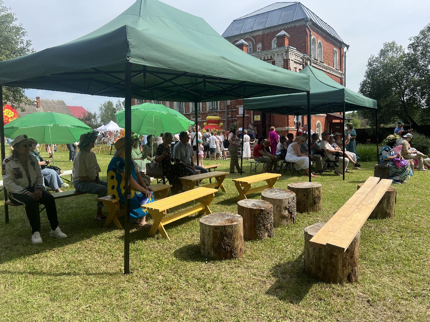 Сенокос в Дубровках , Фестиваль, талдомский городской округ,