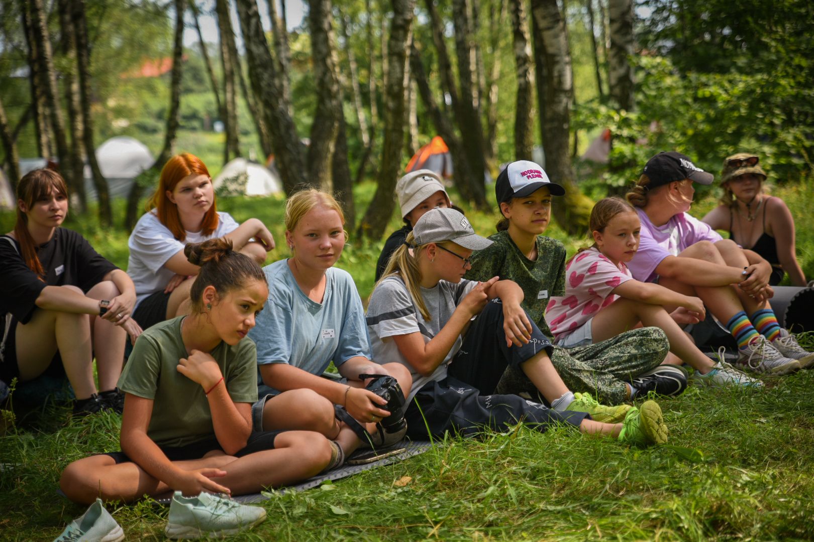 бронницы, бронницкая казачья молоджная сотня , полевой выход , патриотический клуб в бронницах, дети, курс молодого бойца ,