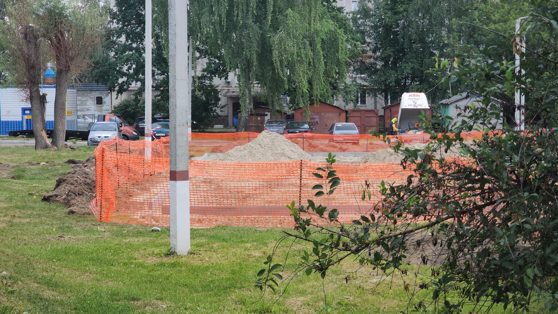 павловский посад, детская площадка, благоуйстройство,