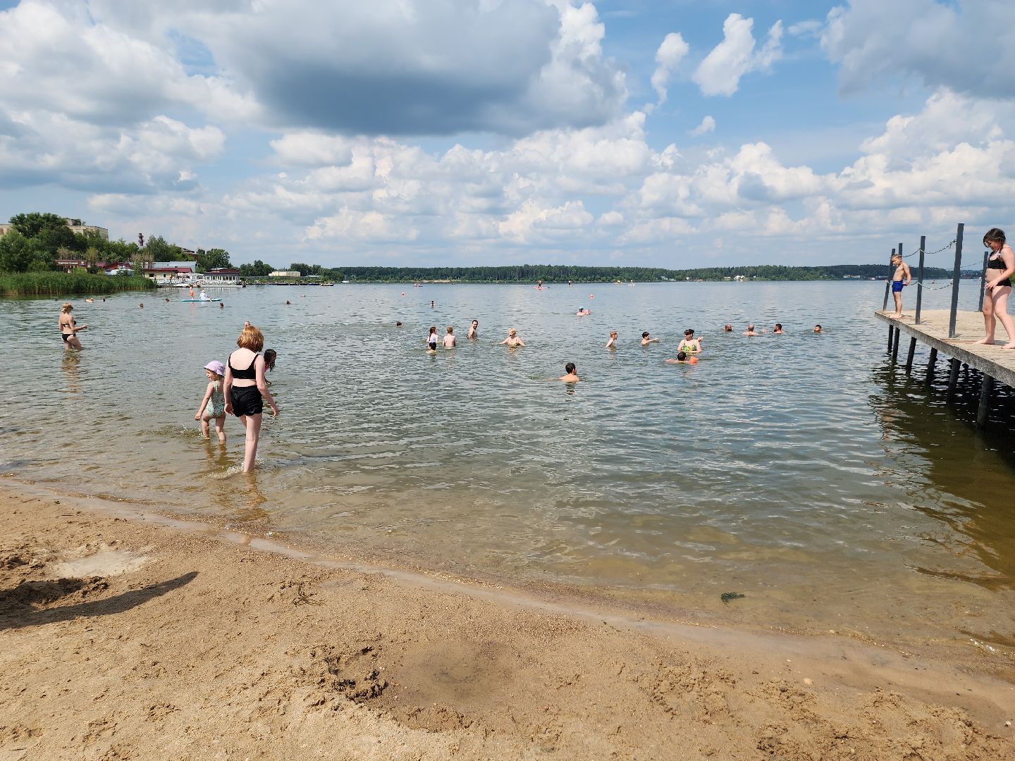 солнечногорск, лето, озеро, сенеж, безопасность ,