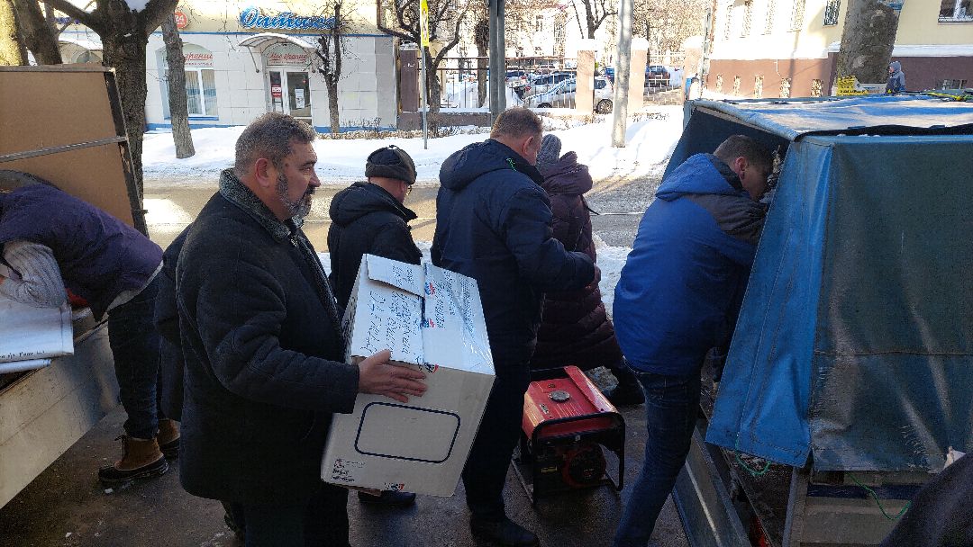 СВО, помощь людям, гуманитарная помощь, машины, Воскресенск