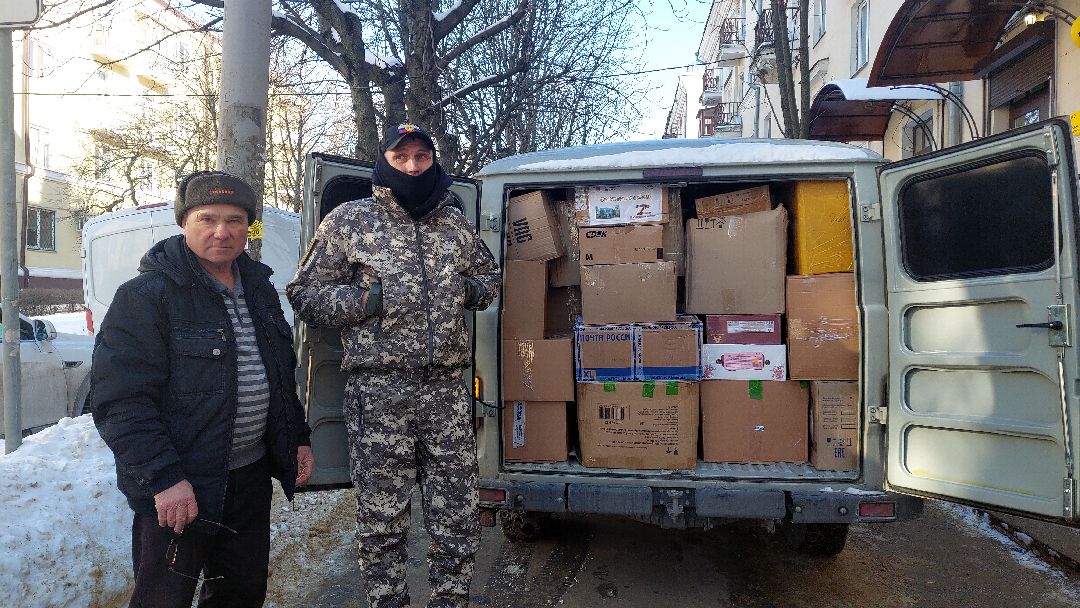 СВО, помощь людям, гуманитарная помощь, машины, Воскресенск