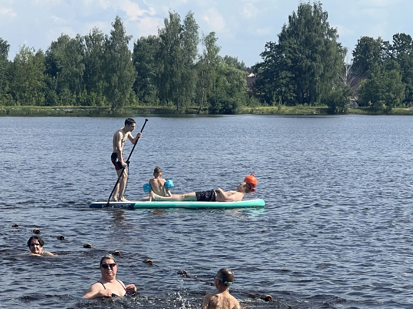 Запрудня, Солнечный берег, талдомскийокруг, пляж, отдых на воде,