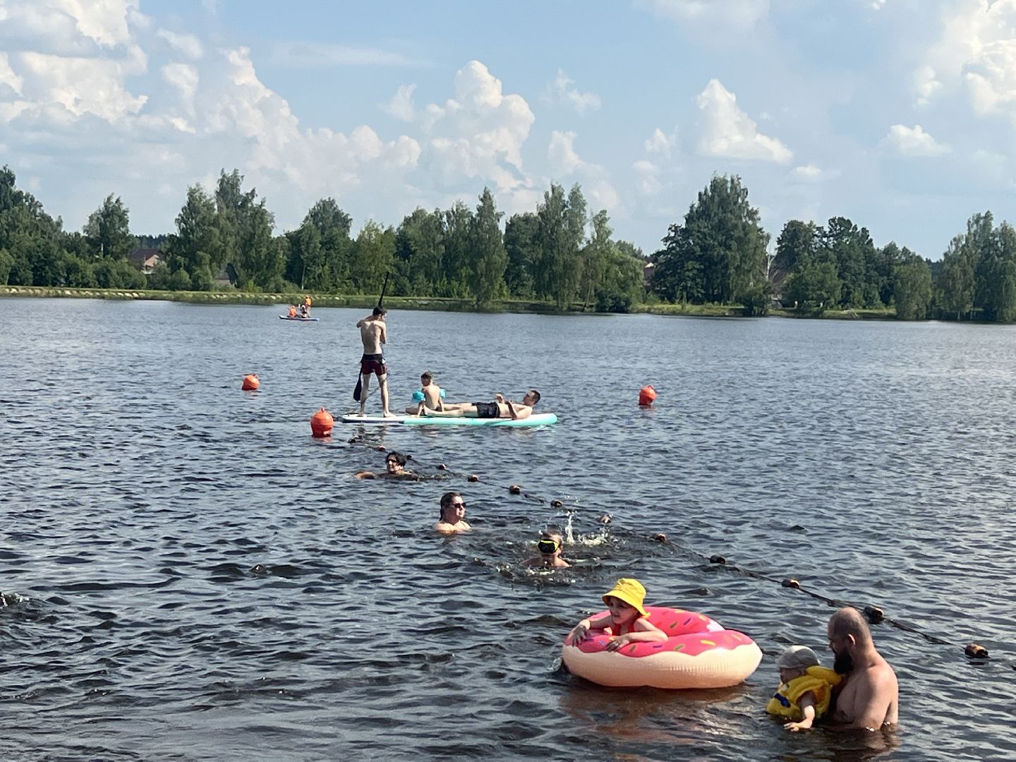 Запрудня, Солнечный берег, талдомскийокруг, пляж, отдых на воде,