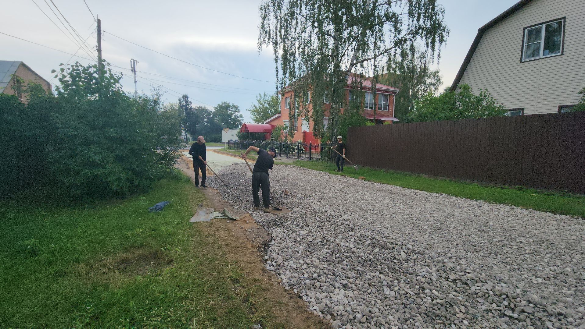 серпухов, улица крылова, капитальный ремонт дорог, дорожные работы в серпухове,