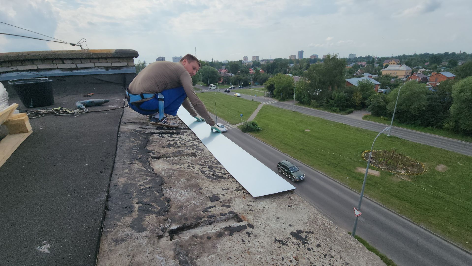серпухов, улица весенняя, ремонт кровли мкд, ук добрый дом в серпухове,