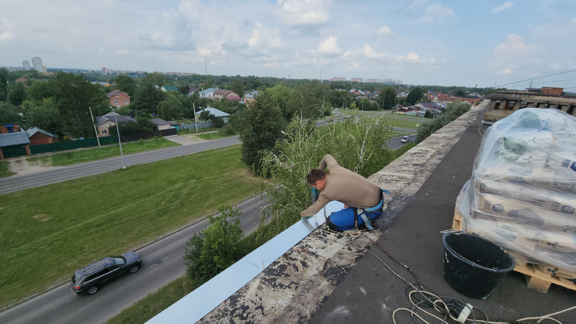 серпухов, улица весенняя, ремонт кровли мкд, ук добрый дом в серпухове,