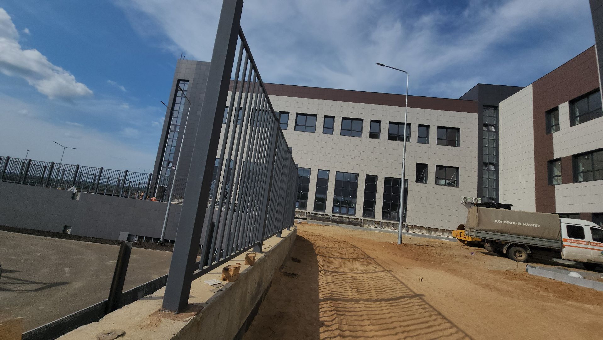 Зарайск, школа на 825 мест, Строительство, Школа в Зарайске, завершение строительства,