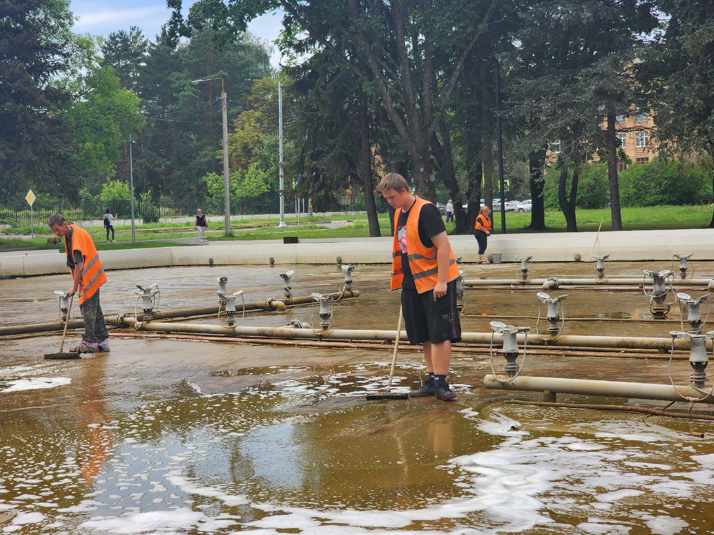 пущино,серпухов, благоустойство,