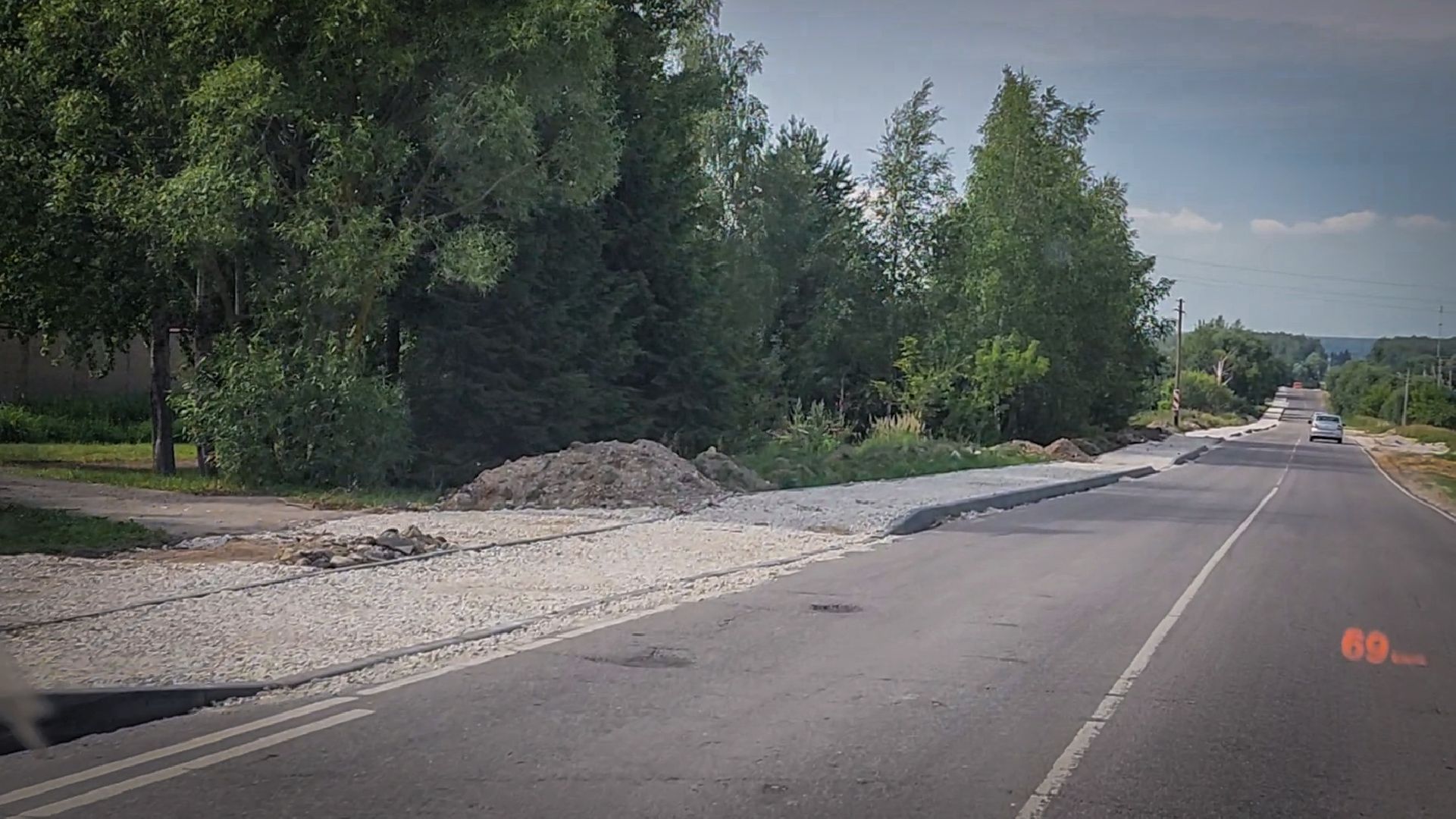 дороги, новые тротуары в раменском округе , тротуары на дороге ммк-нащекино,