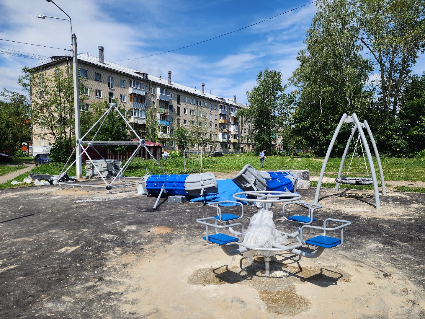 электросталь, жители, дети, детская площадка, строительство, благоустройство,