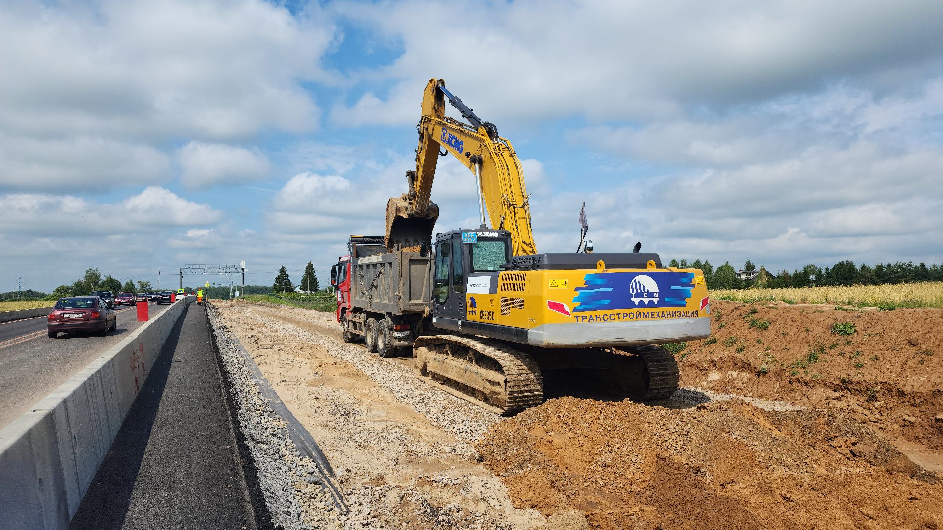 м9 балтия, дорога, волоколамск, строительство,