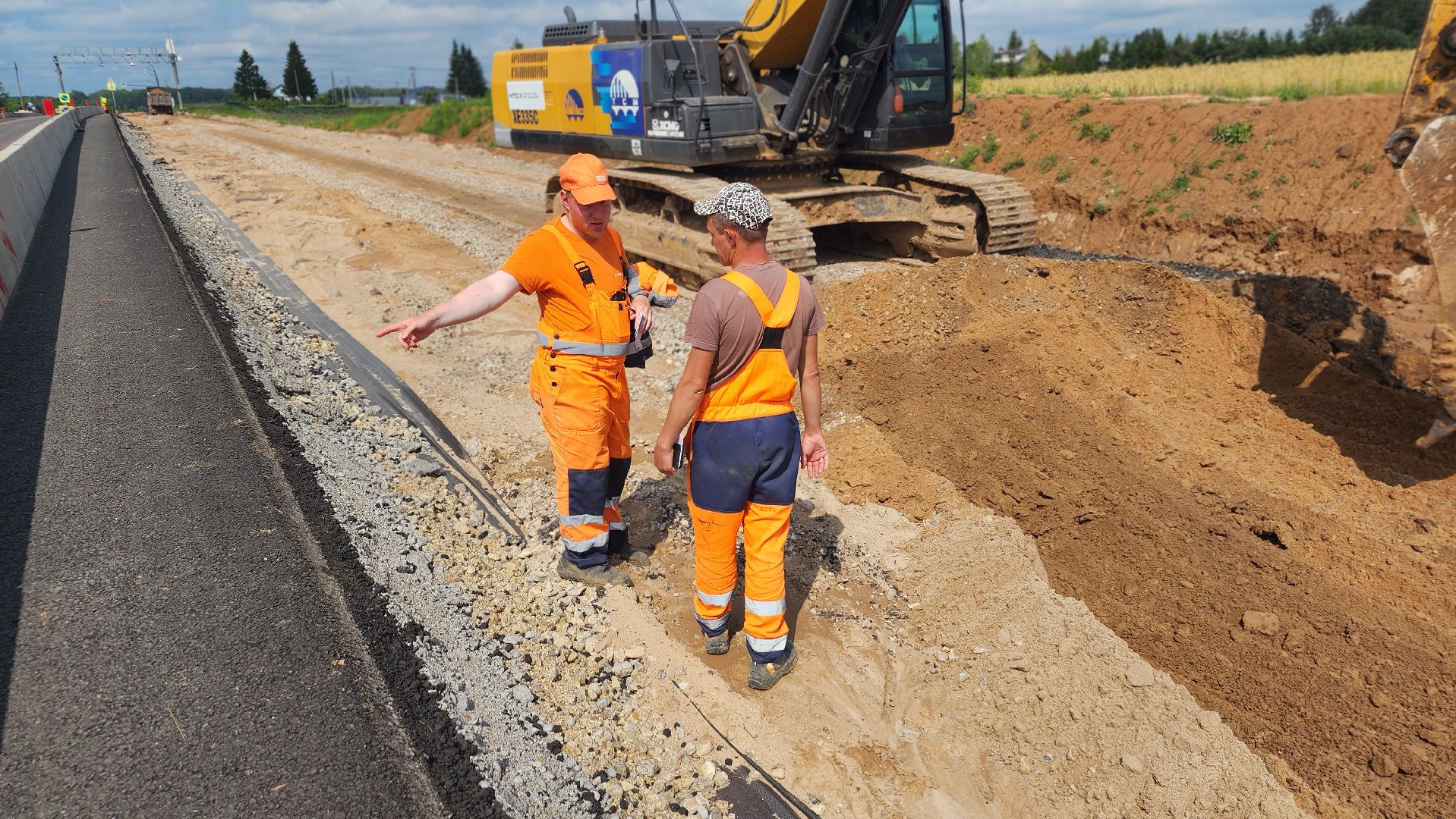 м9 балтия, дорога, волоколамск, строительство,