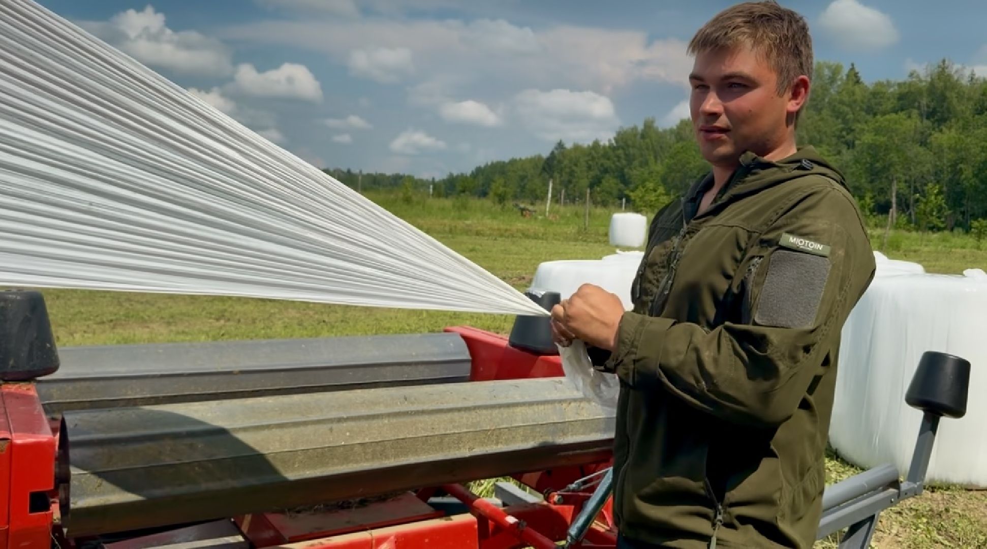 шаховская, сенаж, сельское хозяйство, уборка сена,