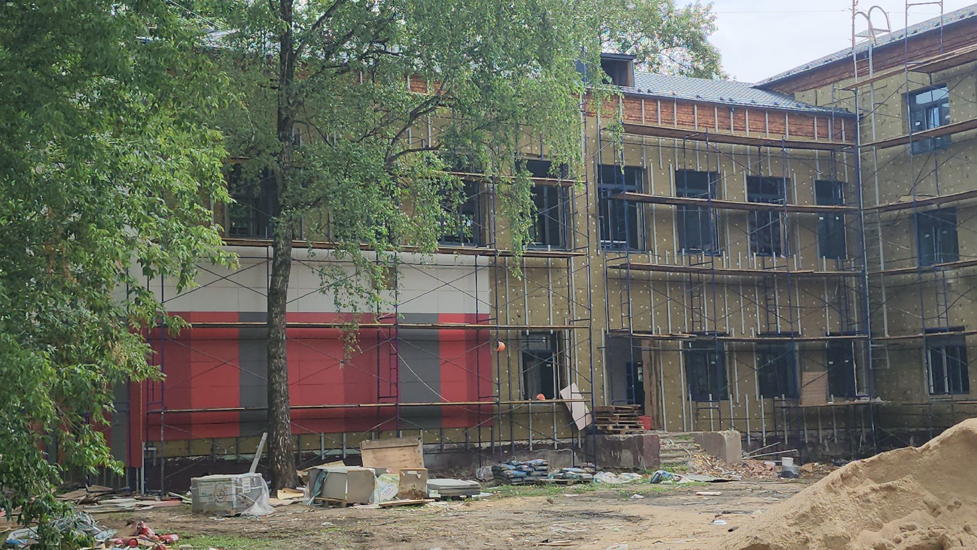 люберцы, капитальный ремонт, гимназия 5, строители,