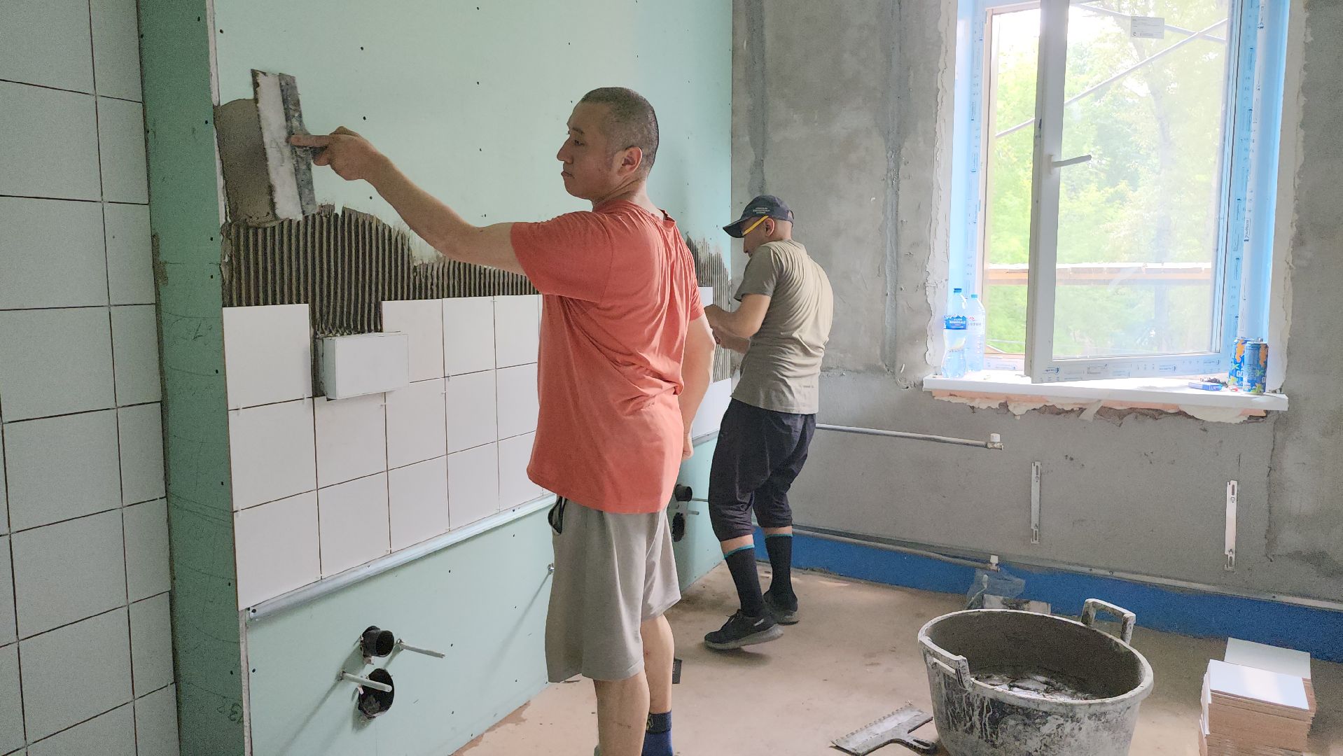 люберцы, капитальный ремонт, гимназия 5, строители,