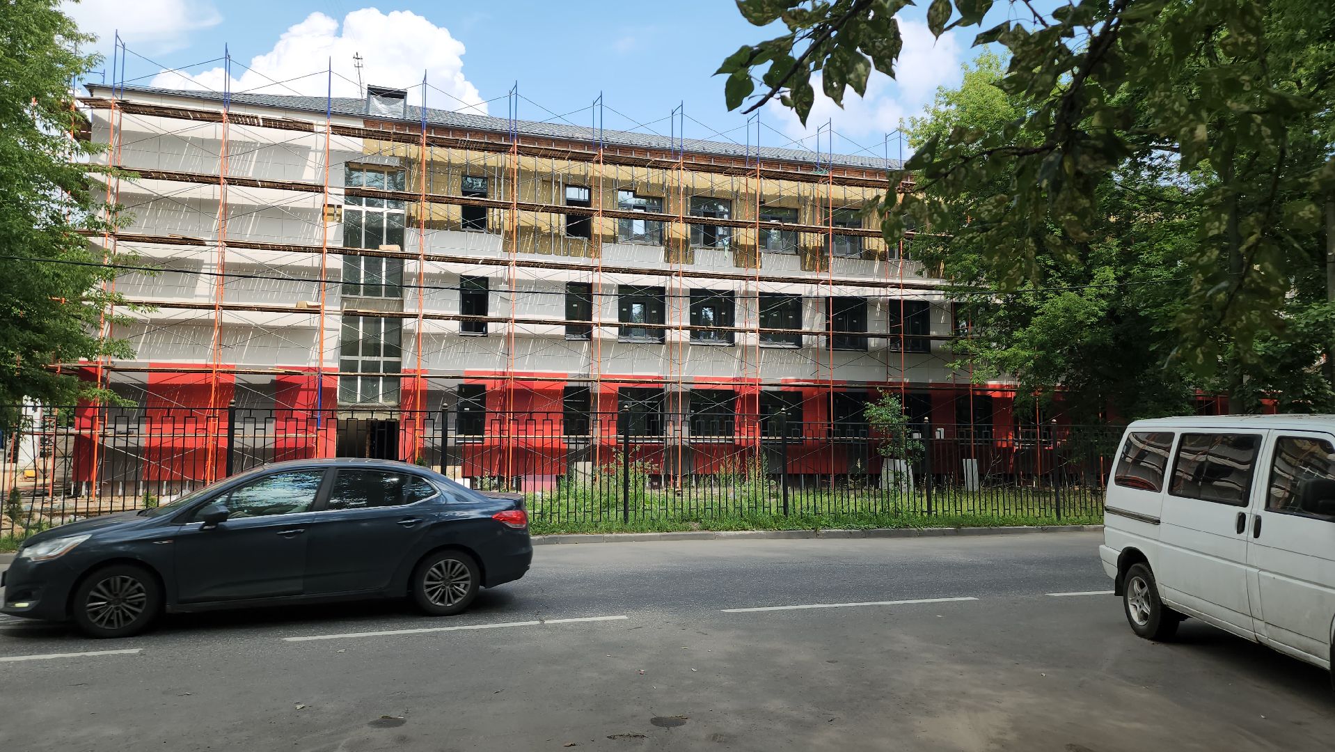 люберцы, капитальный ремонт, гимназия 5, строители,