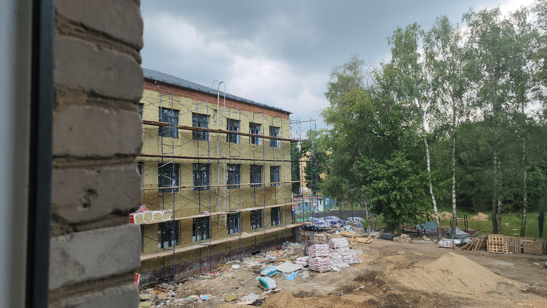 люберцы, капитальный ремонт, гимназия 5, строители,