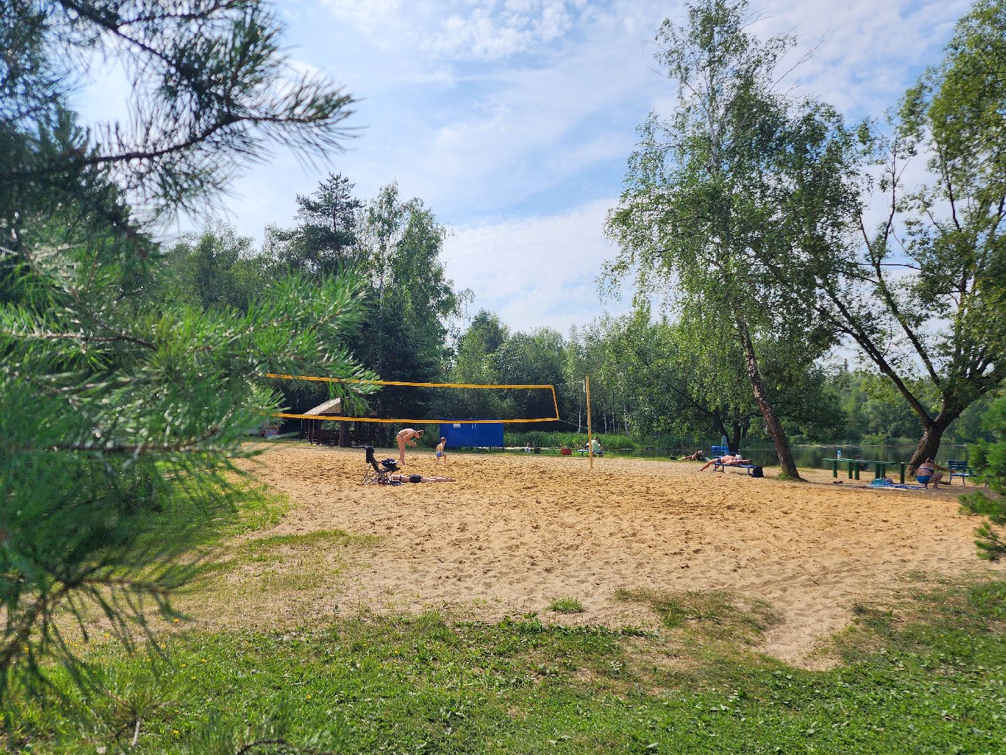 фрязино, отдых на воде, спасательная станция, спасатели, пляжный отдых,