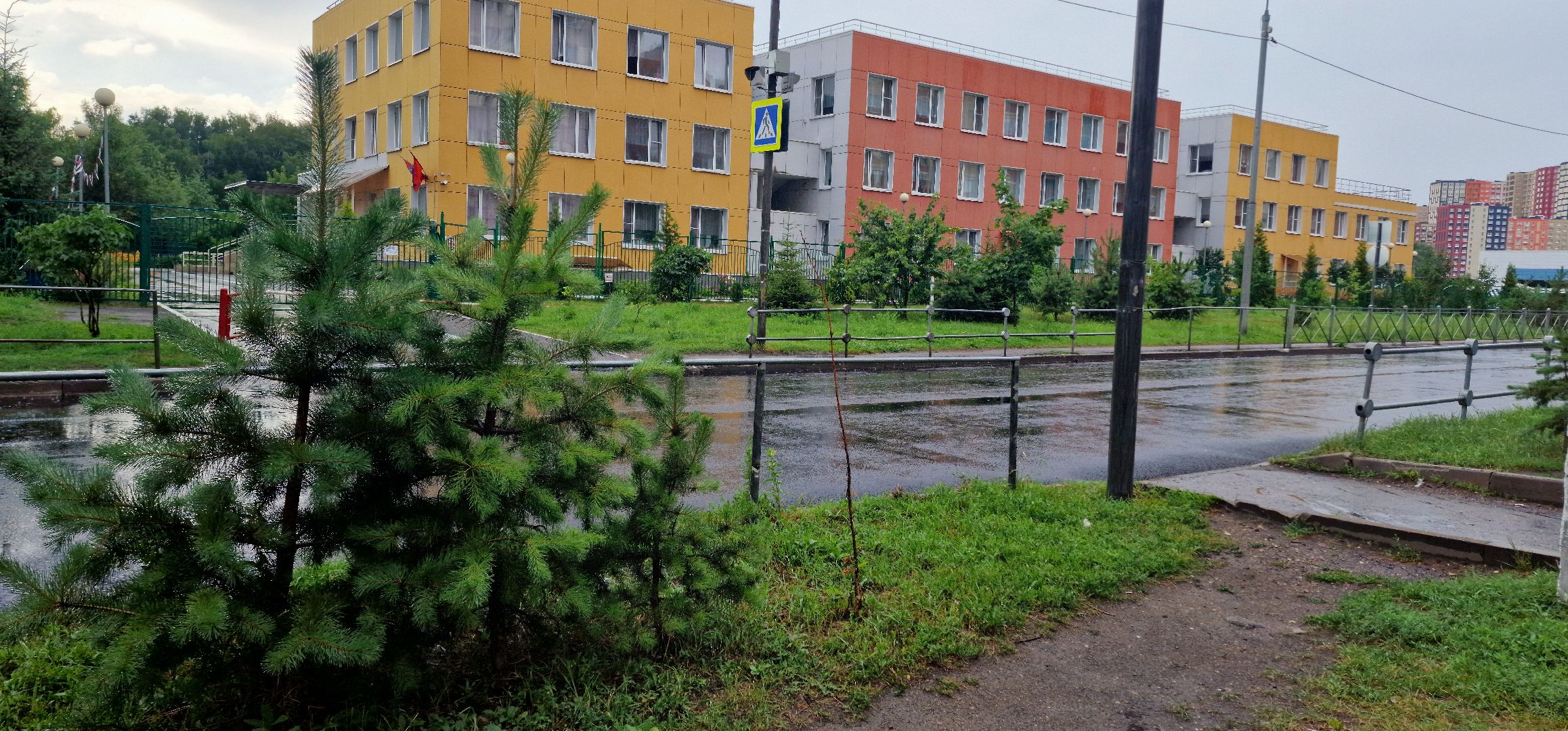 благоустройство, микрорайон новый свет, балашиха, новый асфальт,