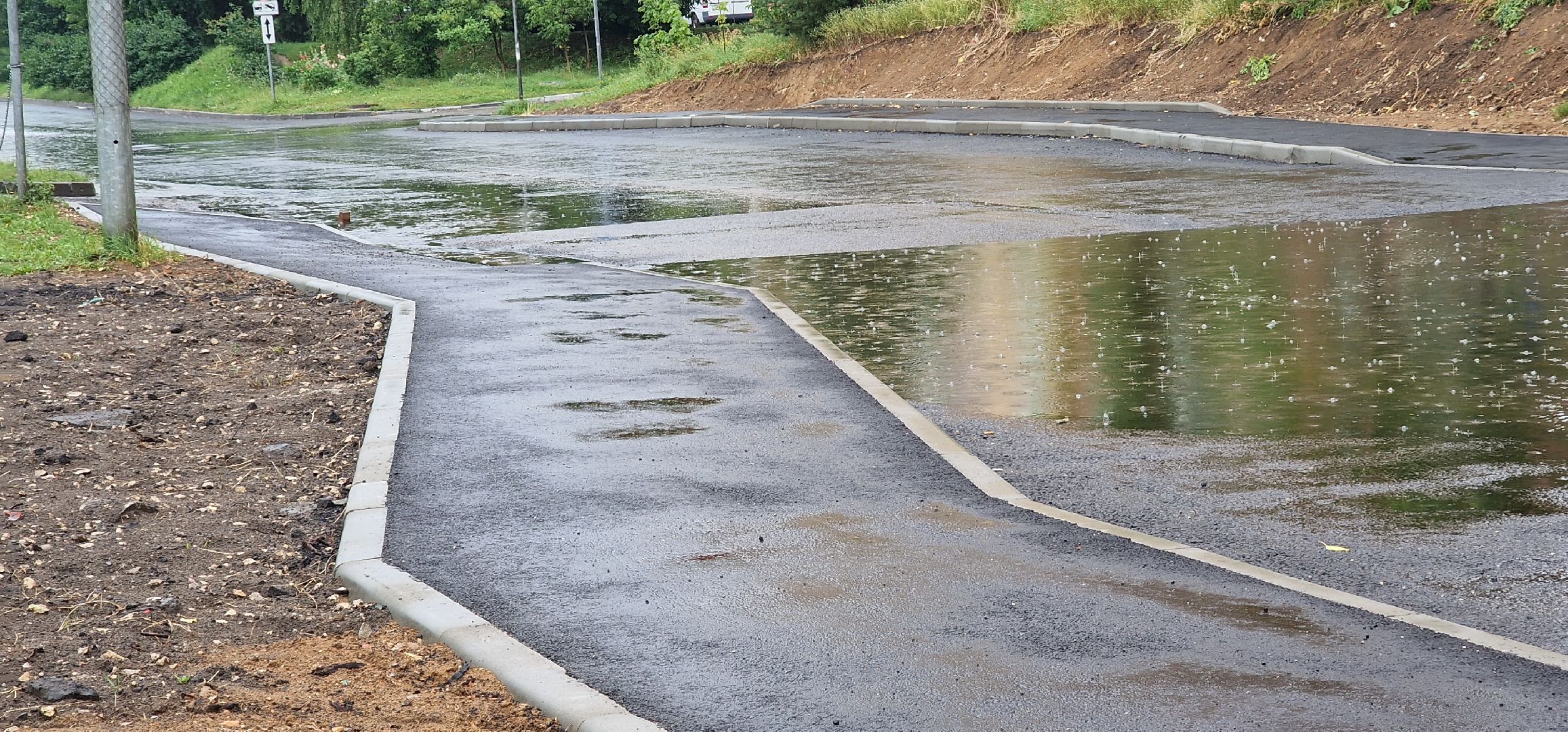 благоустройство, микрорайон новый свет, балашиха, новый асфальт,