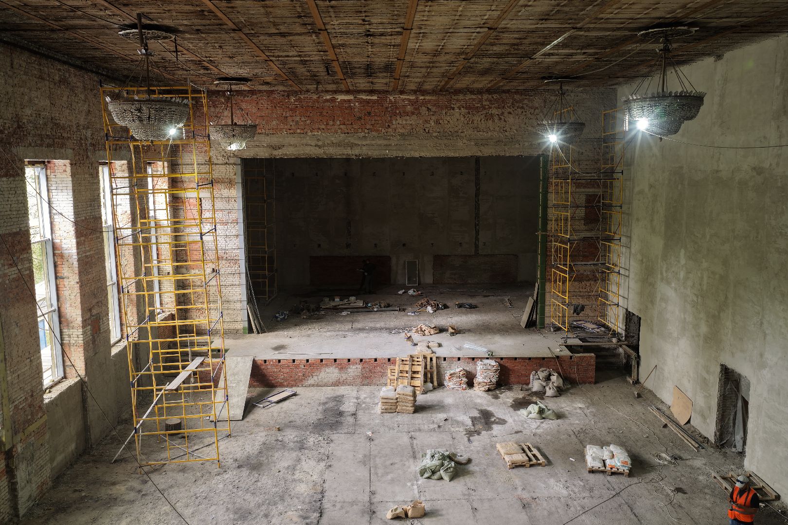 видео с коптера, дворец культуры родина, дворец культуры химки,