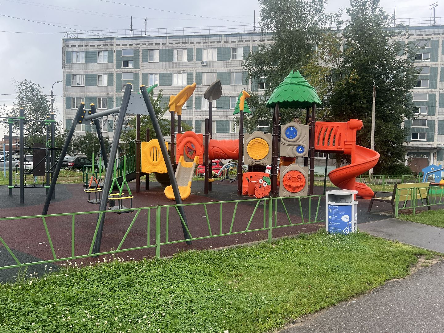 талдомский городской округ, детские игровые площадки,