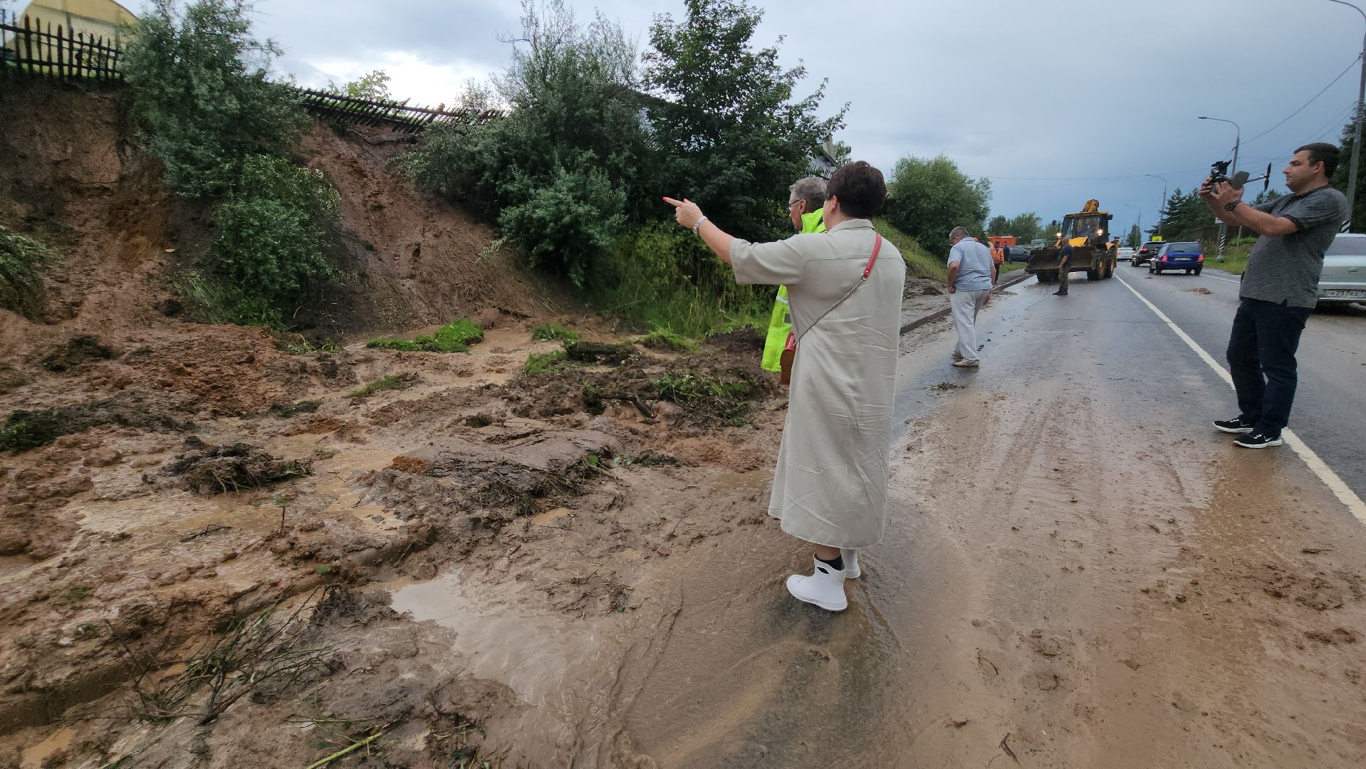 можайск, борисово, разгул стихии, мосавтодор ,