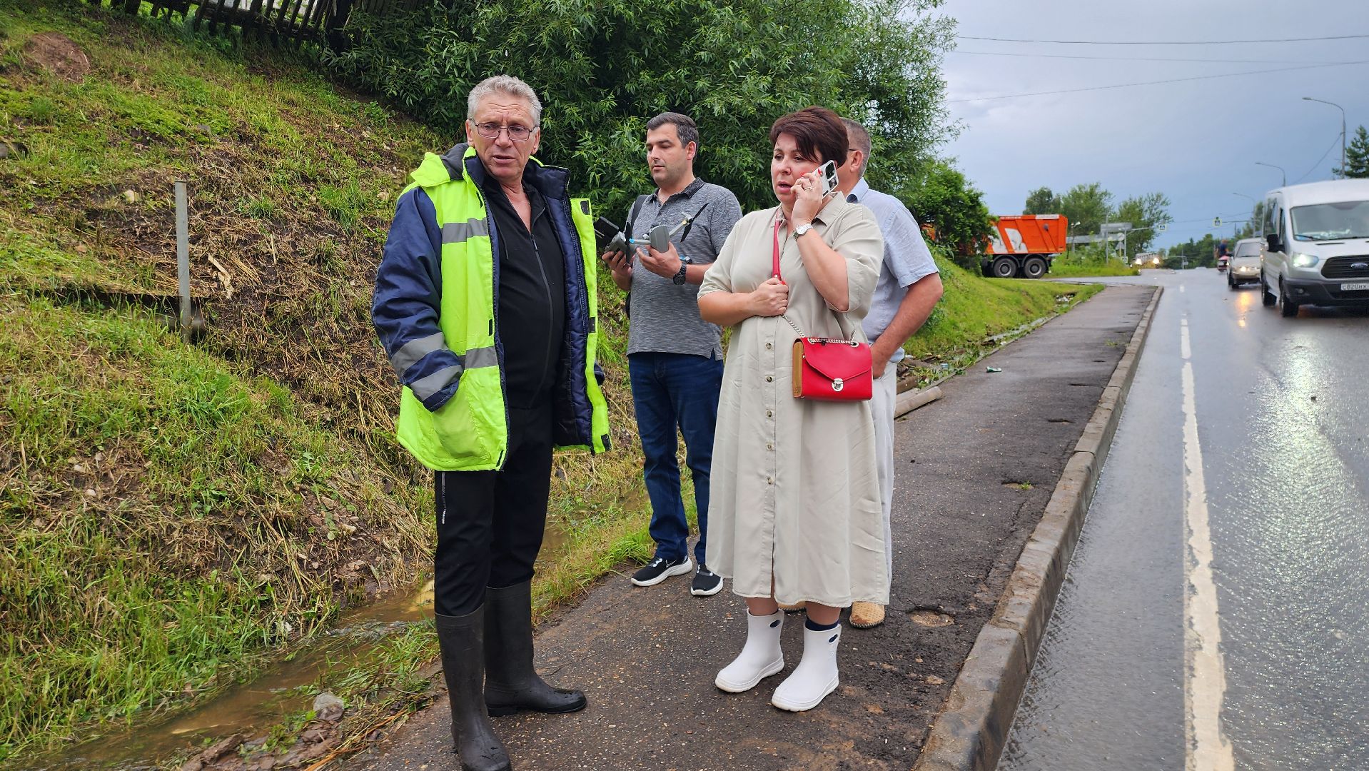 можайск, борисово, разгул стихии, мосавтодор ,