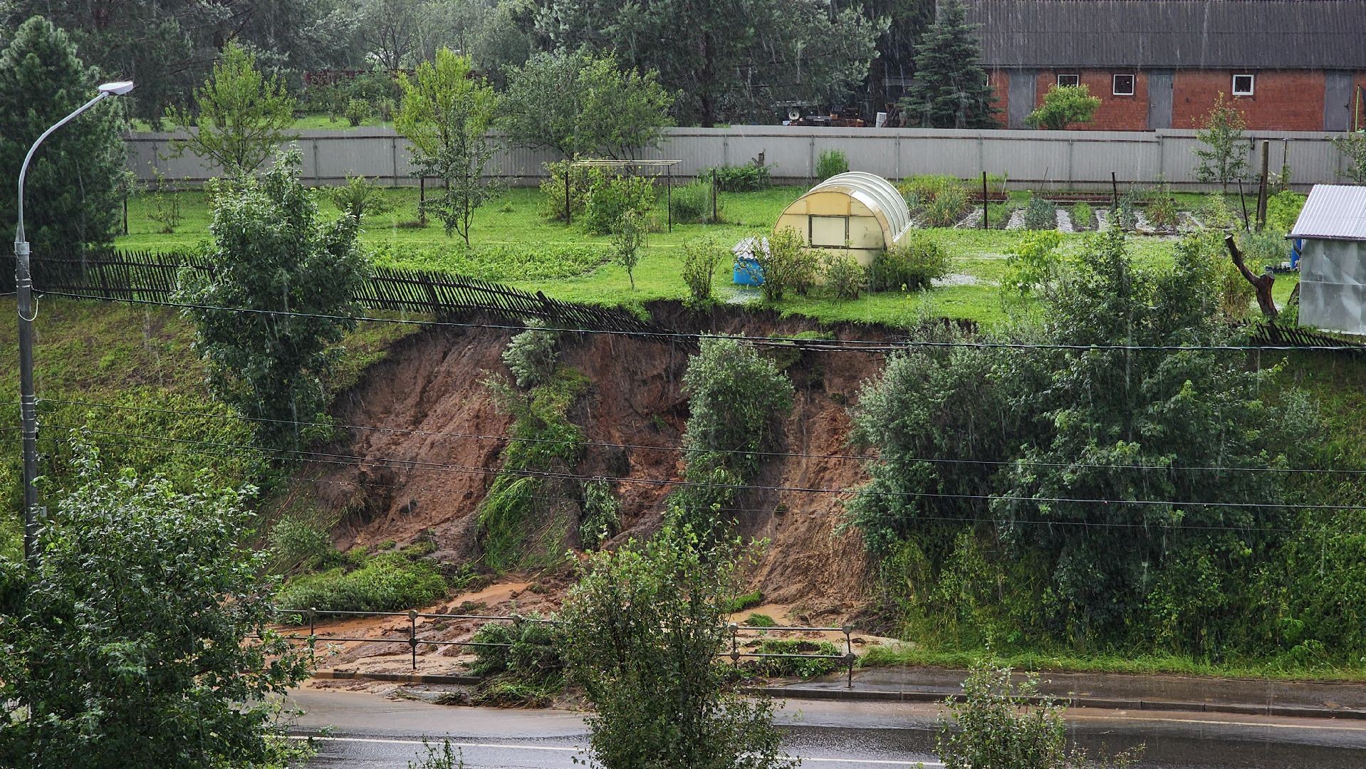 Можайск, Мосавтодор, сход грунта, последствия непогоды,