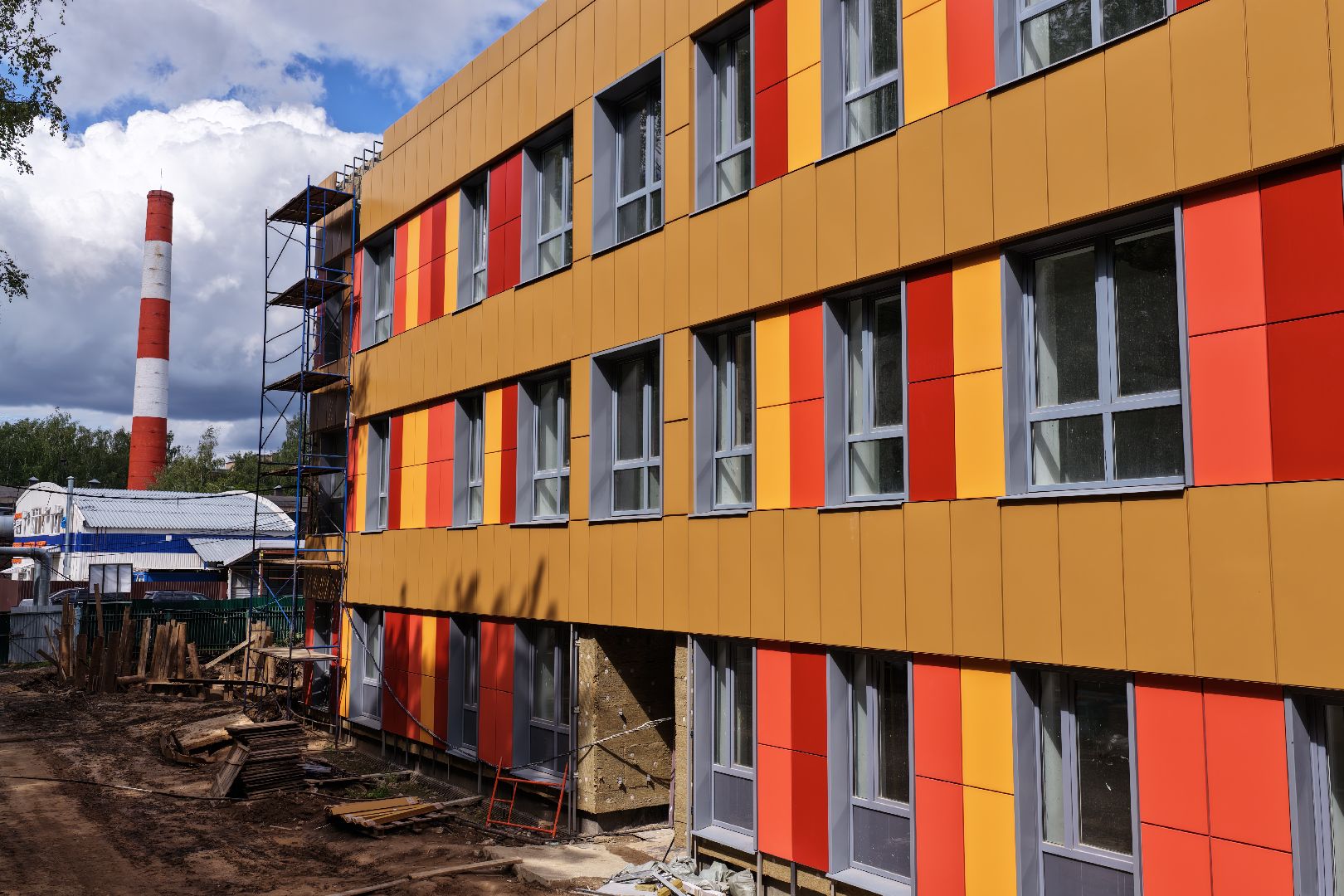 видео с коптера, детский сад радуга, детский сад химки,