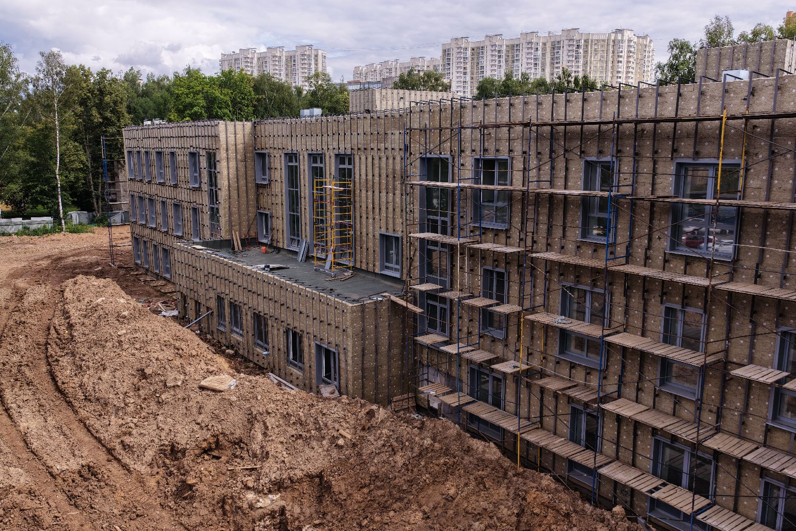 видео с коптера, детский сад радуга, детский сад химки,