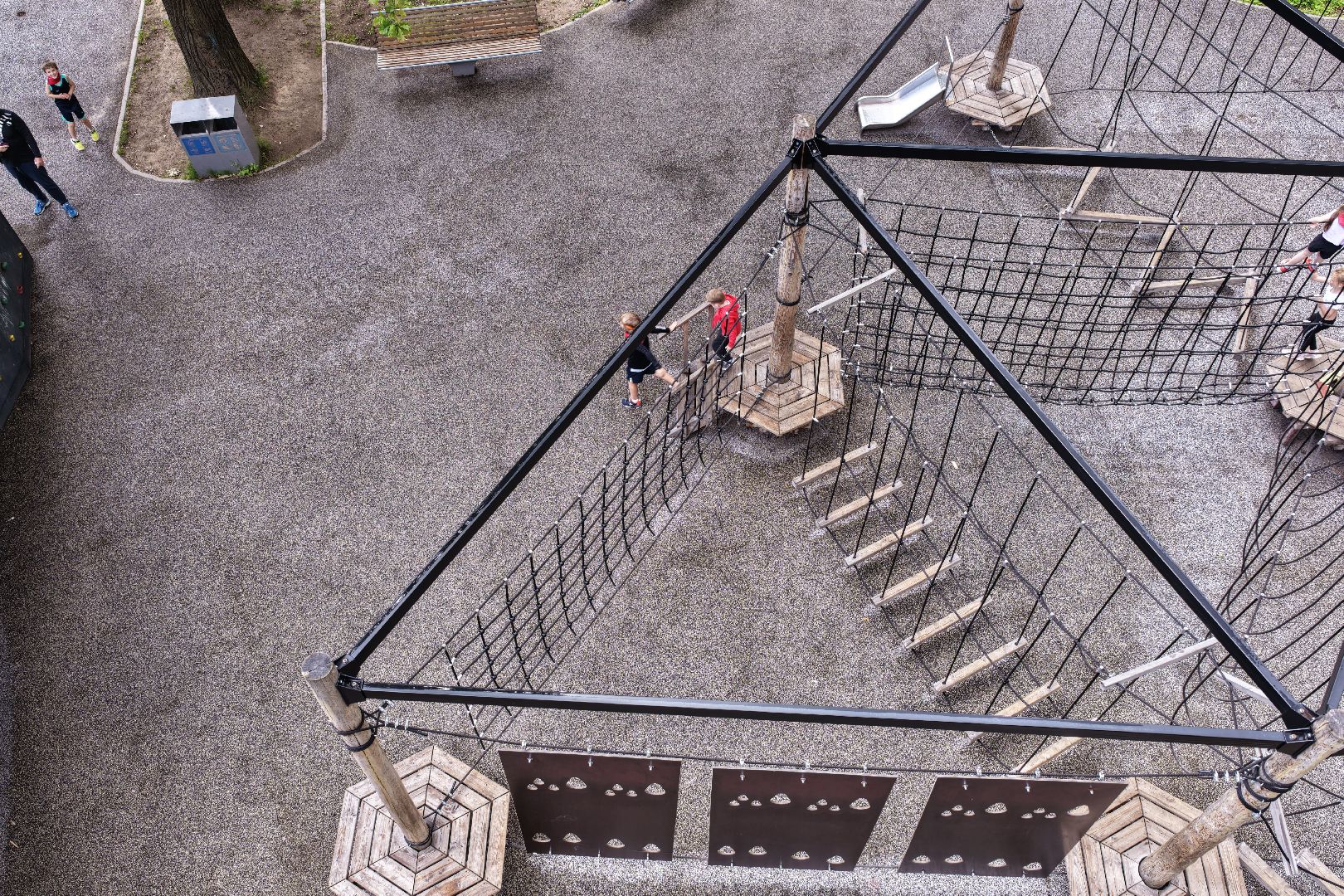 видео с коптера, парк имени льва толстого, парк химки, благоустройство парка химки,