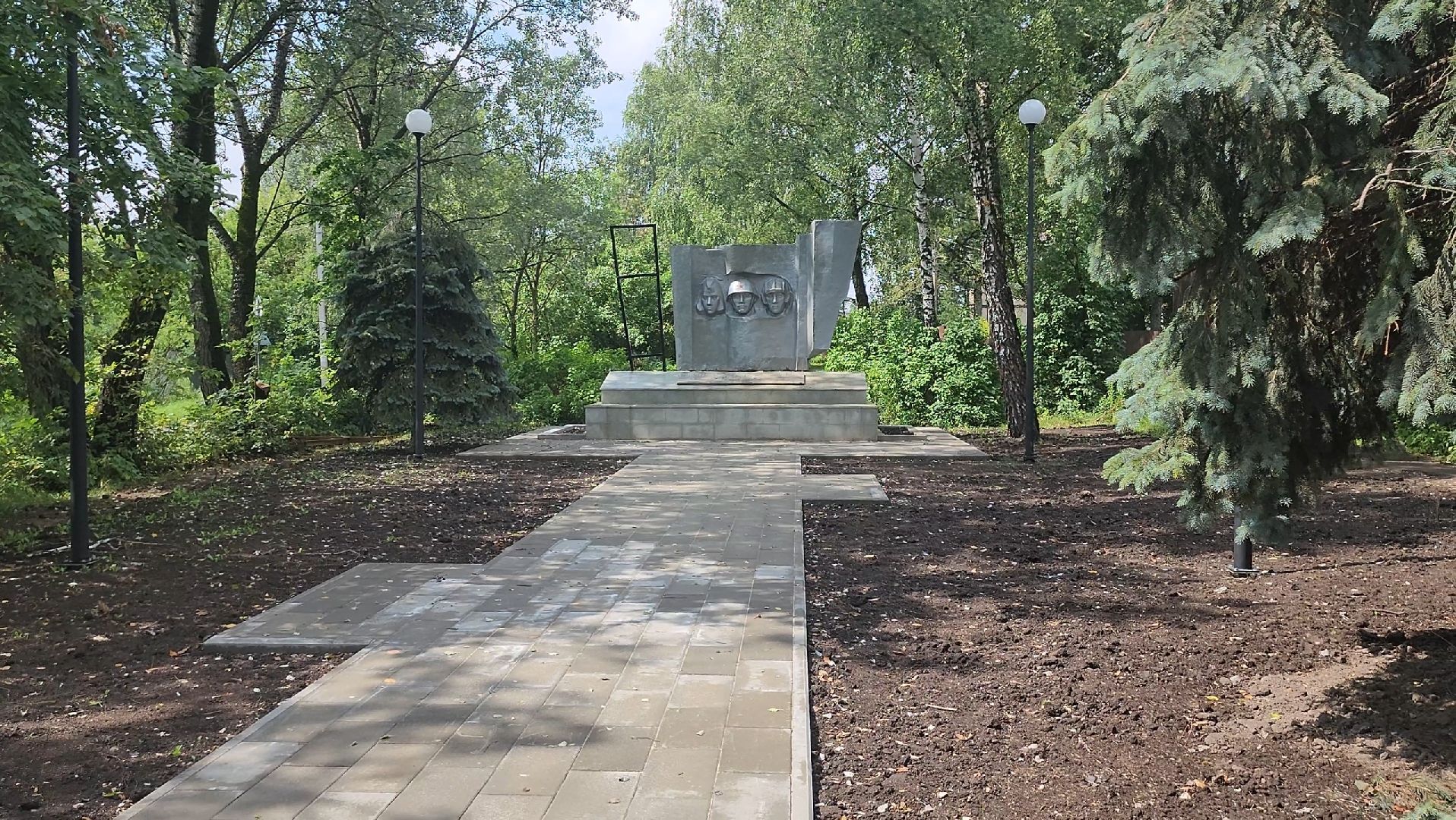 щёлково, мемориал воина великой отечественной войны, реконструкция памятника,