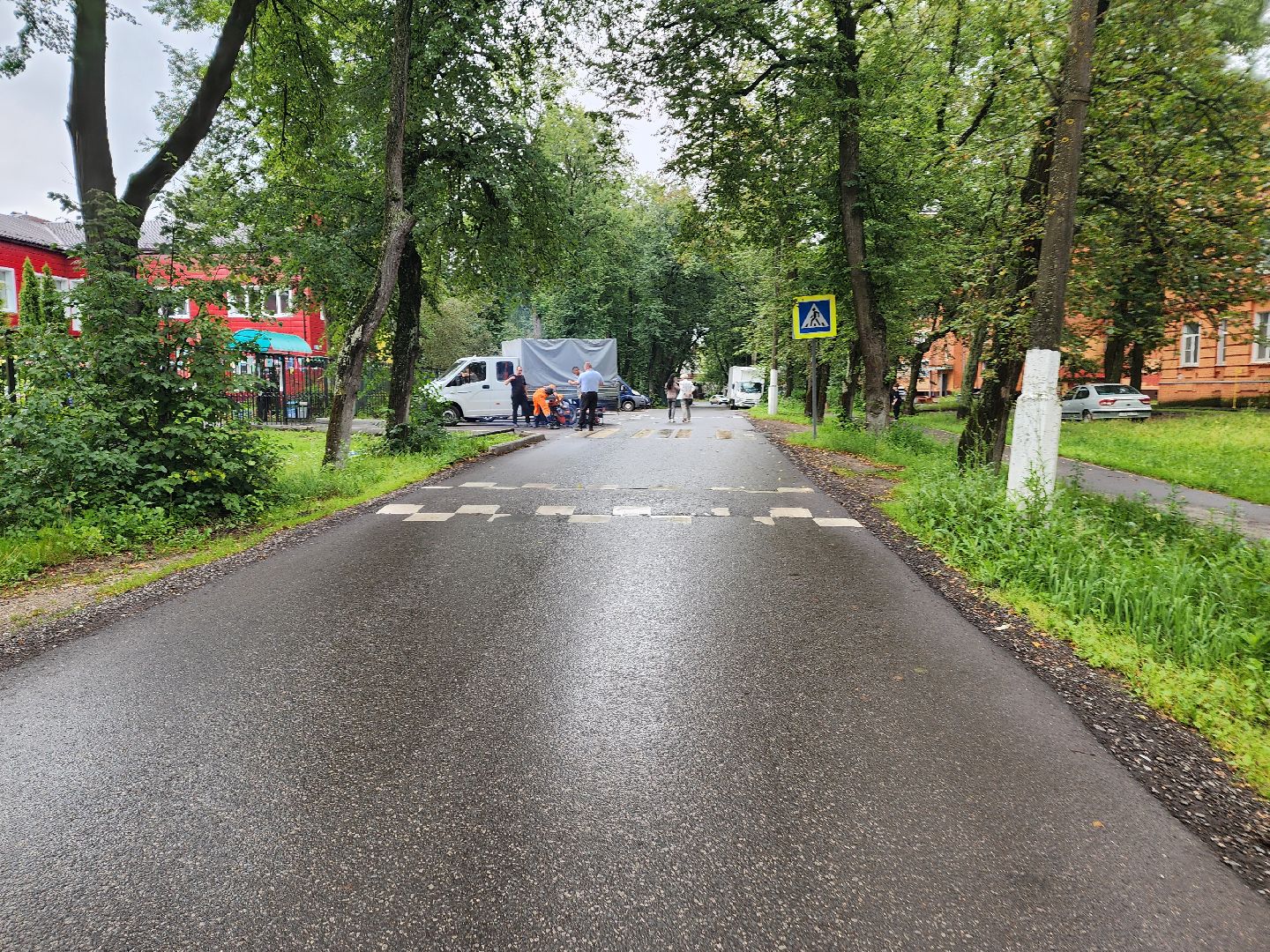 красноармейск, городской округ пушкинский, дорожные знаки, острожно дети,