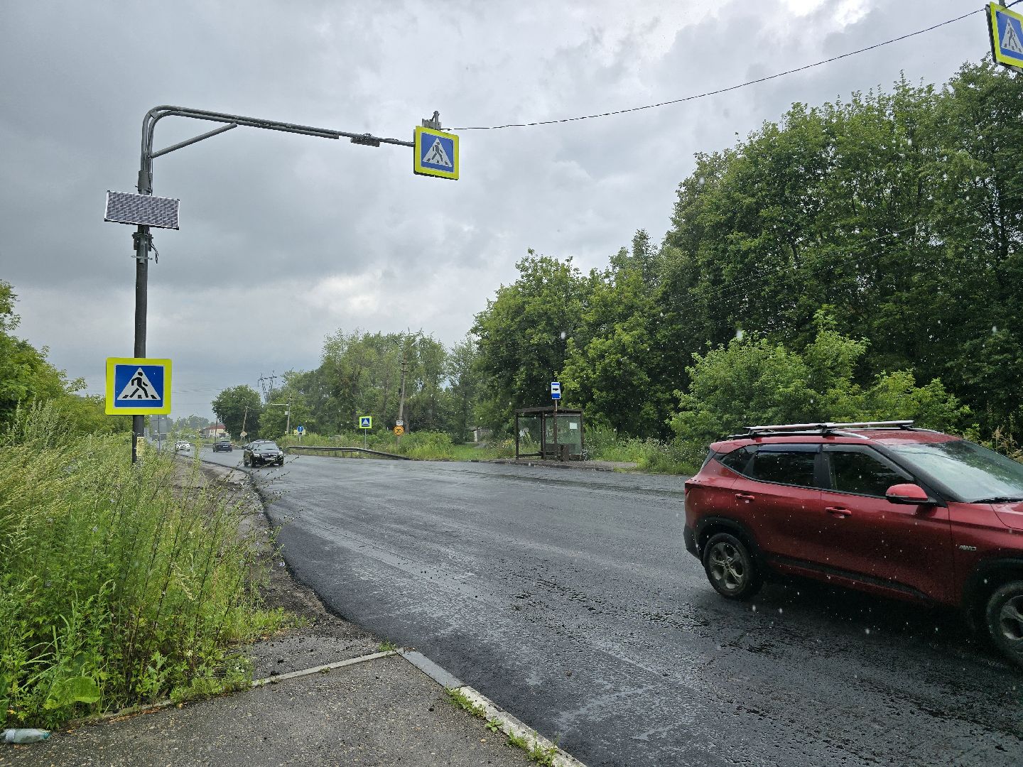 Коломна, дорожный ремонт, новый асфальт,