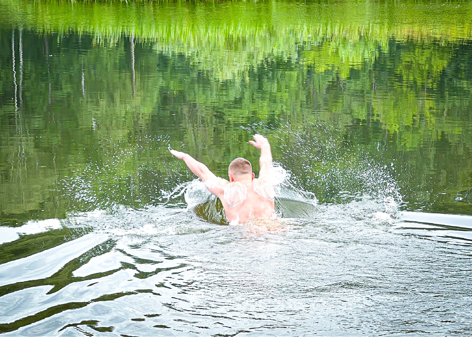 клин, общество, учения на воде, спасатели, МЧС, пляжи,