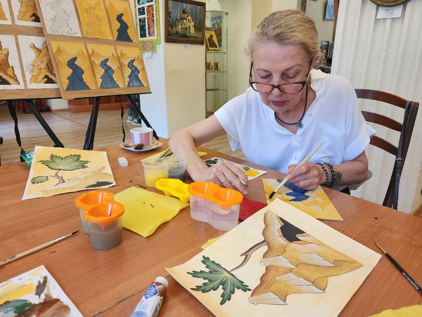 фрязино, мастер-класс, живопись, иконопись, иконописец,